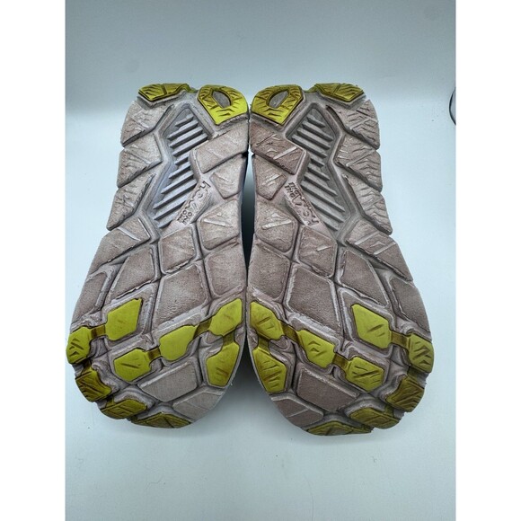 Hoka One Men’s Rincon 2 Road Running Shoes Odyssey Gray White Yellow Size 9 READ - Picture 14 of 16